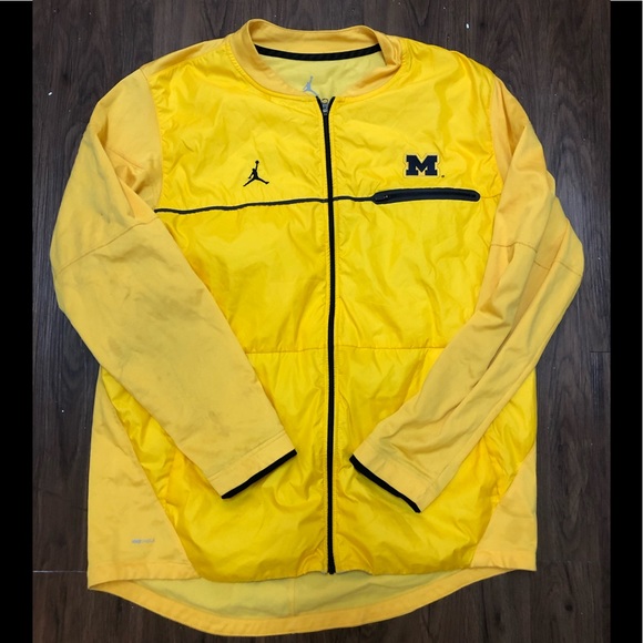 michigan jordan windbreaker